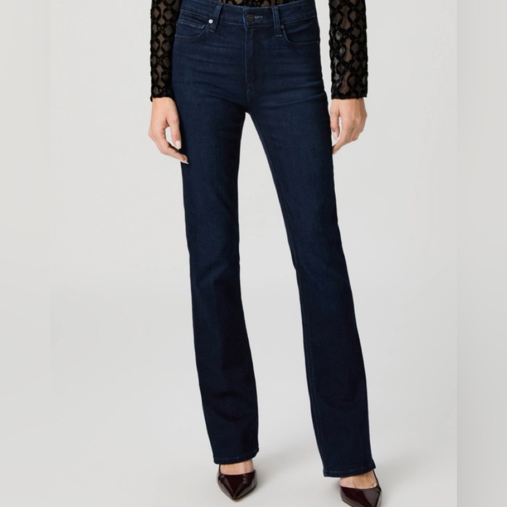 PAIGE Women’s “Manhattan” Dark Denim Jeans
